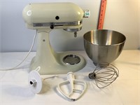 KitchenAid Mixer and Attachments