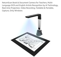 NetumScan Book & Document Camera for Teachers