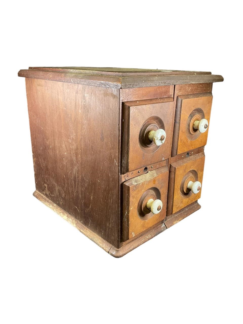 Antique Spool Cabinet