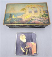 Pair of Tin Containers