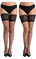 (New) High Waisted Tights Fishnet Stockings Top
