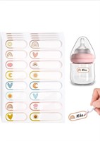 (New) 160pcs Baby Bottle Labels for Daycare,