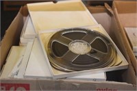 2 BOXES OF REEL TO REEL RECORDING TAPES