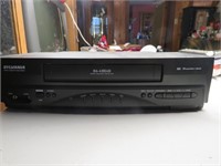 Sylvania 4-Head VHS Player - Untested