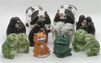 (RL) Animal salt and pepper Shakers with Cow