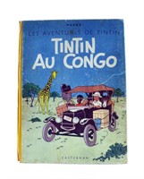 Tintin. Au Congo. 4e plat B1 de 1946