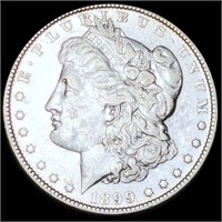 1899 Morgan Silver Dollar NEARLY UNCIRCULATED