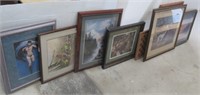 (6) Framed pictures including signed and numbered