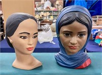 CERAMIC BUSTS