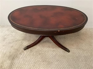 Mid Century Oval Coffee Table