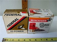 2 Boxes Winchester & Federal 12 Ga