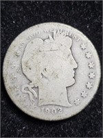 1902O Barber Half Dollar