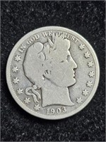 1903S Barber Half Dollar