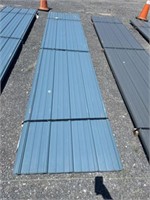 (36)New/Unused Slate 16' Blue Roof & Siding Tin-