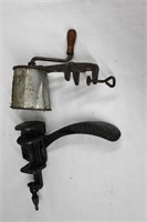 Antique Cast Iron Table Top Nut Cracker & Grator