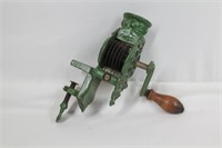 Antique Cast Iron Ornate Bean Slicer