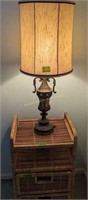 19x16x31 Side Table, 36" Table Lamp. Second Floor