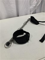 NEOPRENE CUFFS WITH POLES AND HOOKS