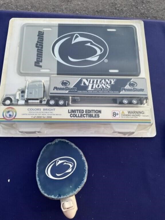 Penn State Nittany lion
License plate,