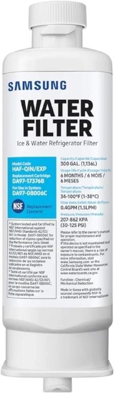 Samsung DA97-17376B Fridge Water Filter, Model HAF