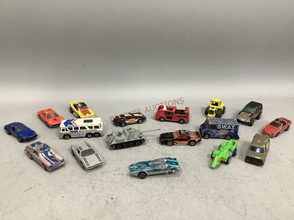 Ertl, Matchbox and Hot Wheels Toy Cars