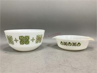Anchor Hocking Fire King Casserole Dish and More