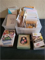 Assorted greeting cards