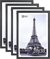 VCK Poster Frame Set of 4  20x30 Black Wood