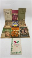 Vintage almanacs (1949 & others)