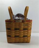 1998 Longaberger Signed VIP Incentive Basket with