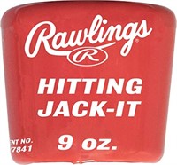 Rawlings | HITTING JACK-IT Bat Weight | 9 oz, Red