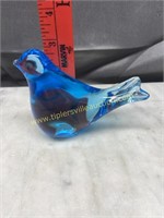 Blue bird paper weight