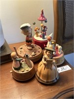 Five Music Boxes