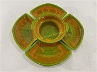 California Pottery 872 Chip/Dip Server