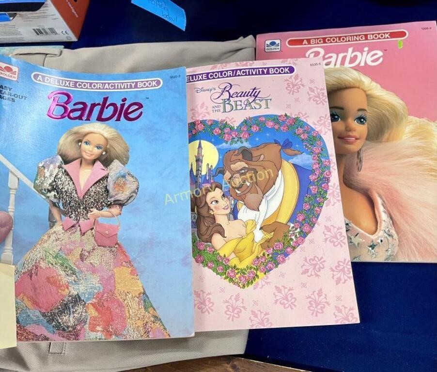 BARBIE & BEAUTY AND THE BEAST ACTIVITY BOOKLETS