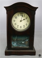 Wood Case Quartz Clock - Non Working