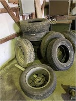 11 Various Tires and Rims