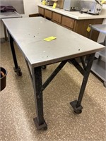 Stainless Top Rolling Table