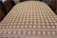 Hand Crafted Cotton Crochet Table Cloth