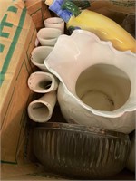 Vase and Decor Box Lot