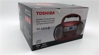 New Toshiba Portable Cd Fmam Radio