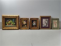 Art 5 PC's, Assorted Flowers