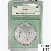 1903 Morgan Silver Dollar NTC AU58