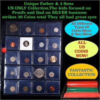 Unique Father & 2 Sons US ONLY Collection,The kids