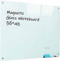 Glass Whiteboard 36x48  Frameless Dry Erase
