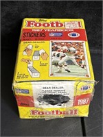 1987 Topps Football Yearbook Sealed Box