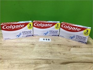 3pk Colgate Toothpaste lot of 3