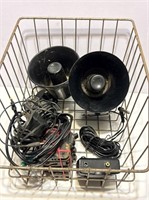 Siren / audio horn speakers
