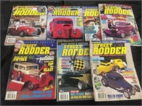 7 classic Street Rodder magazines 1993-2000