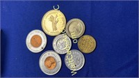 Tokens Collectable Lot of 7